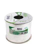Mag Rg59 Fa Mini Dual Bitişik Kablo 100 Metre Mag Rg59 Fa Mini Dual Bitişik Kablo 100 Metre