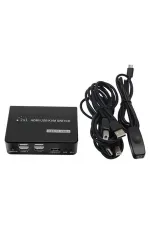 Powermaster Pm-11789 4k Hdmi Usb Kvm Switch 2x1 Powermaster Pm-11789 4k Hdmi Usb Kvm Switch 2x1