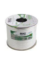 Mag Rg59 Fa Mini Dual Bitişik Kablo 100 Metre Mag Rg59 Fa Mini Dual Bitişik Kablo 100 Metre