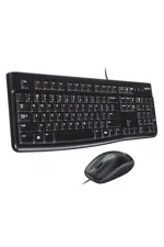 Logitech Mk120 Usb Q Siyah Kablolu Klavye + Mouse Set Logitech Mk120 Usb Q Siyah Kablolu Klavye + Mouse Set