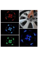 Sunup Led Işıklı Araba Tekerlek Göbek Kapağı Sunup Led Işıklı Araba Tekerlek Göbek Kapağı