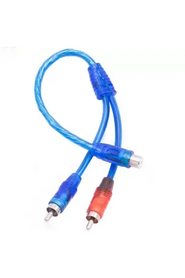 Anfi Y Rca Kablo 1 Dişi 2 Erkek 25 Cm Silikon Kablo Anfi Y Rca Kablo 1 Dişi 2 Erkek 25 Cm Silikon Kablo