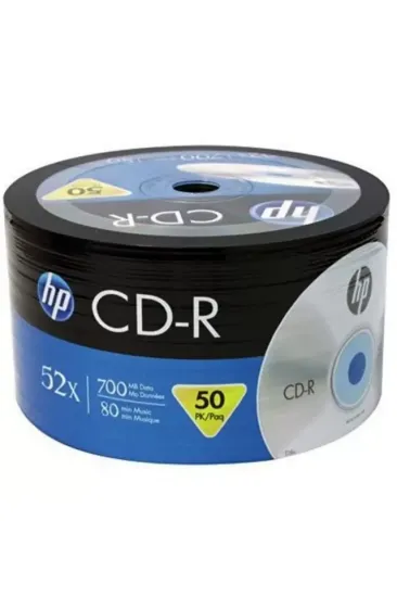 Hp Cre00070-3 700mb Boş Cd-r 50'li Paket Hp Cre00070-3 700mb Boş Cd-r 50'li Paket