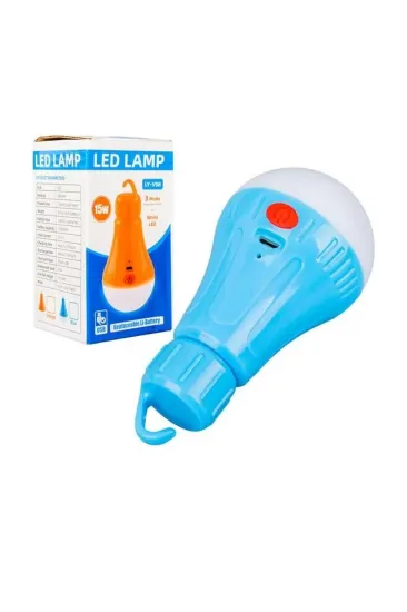 Powermaster Ly-v08 Şarjlı Kamp Lambası (çakarlı) Powermaster Ly-v08 Şarjlı Kamp Lambası (çakarlı)