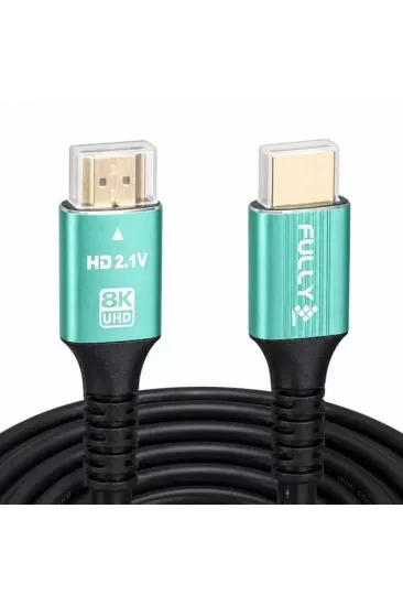 Fully G-506h Ultra Hd 48gbps 10 Metre 8k Hdmı 2.1 Görüntü Ses Aktarım Kablosu Fully G-506h Ultra Hd 48gbps 10 Metre 8k Hdmı 2.1 Görüntü Ses Aktarım Kablosu