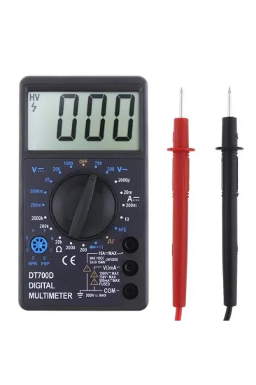 Powermaster Dt700d Jumbo Display Dijital Multimetre Ölçü Aleti Powermaster Dt700d Jumbo Display Dijital Multimetre Ölçü Aleti