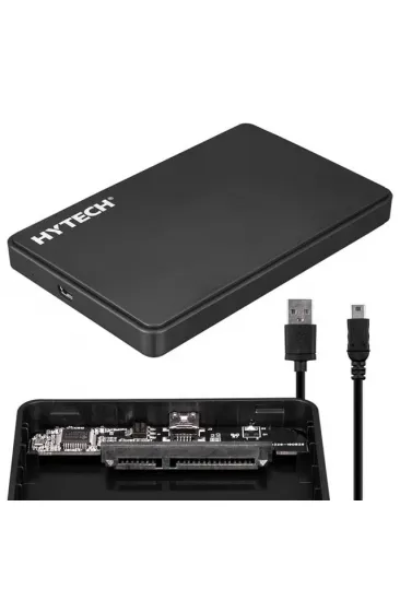 Hytech Hy-hdc21 2.5" Usb 2.0 Sata Harici Hard Disk Kutusu Siyah Hytech Hy-hdc21 2.5" Usb 2.0 Sata Harici Hard Disk Kutusu Siyah