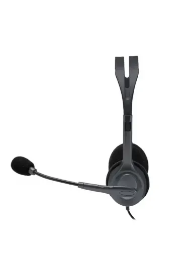 Logitech H111 Stereo Siyah Kulaklık Logitech H111 Stereo Siyah Kulaklık