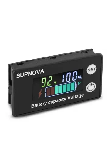 Powermaster Pil Kapasite Göstergesi Kurşun Asit Lityum Voltmetre Gerilim Ölçer Powermaster Pil Kapasite Göstergesi Kurşun Asit Lityum Voltmetre Gerilim Ölçer