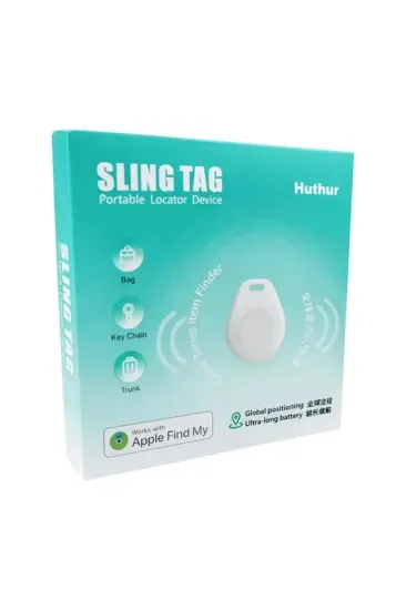 Powermaster Pm-27092 Sling Air Tag Apple Find My Uyumlu Akıllı Takip Cihazı Global Konumlandırma Powermaster Pm-27092 Sling Air Tag Apple Find My Uyumlu Akıllı Takip Cihazı Global Konumlandırma