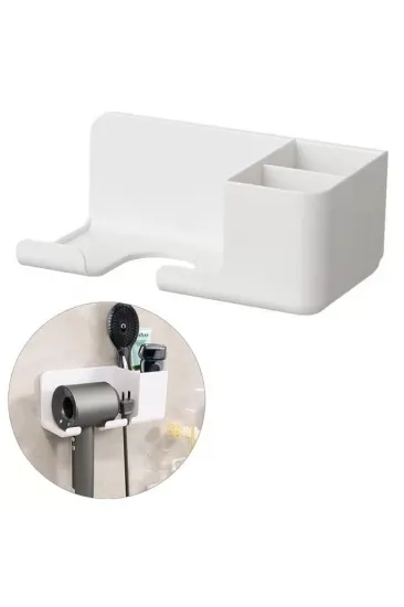 Sunup Sn-27125 Banyo Rafı Sabunluk Diş Fırçası Saç Kurutma Makinesi Sunup Sn-27125 Banyo Rafı Sabunluk Diş Fırçası Saç Kurutma Makinesi
