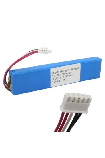 Powermaster Pm-24988 7.4v 5000mah Li-ion Lityum Batarya (jbl Xtreme1 Pili Uyumlu) Powermaster Pm-24988 7.4v 5000mah Li-ion Lityum Batarya (jbl Xtreme1 Pili Uyumlu)