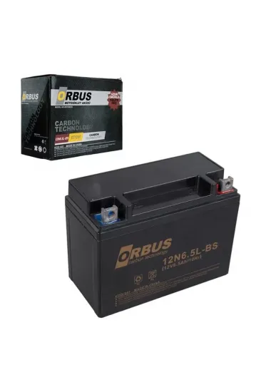 Orbus 12n6.5l-bs 12v 6.5a Motosiklet Aküsü (139 X 66 X 100 Mm) (2.05kg) Orbus 12n6.5l-bs 12v 6.5a Motosiklet Aküsü (139 X 66 X 100 Mm) (2.05kg)