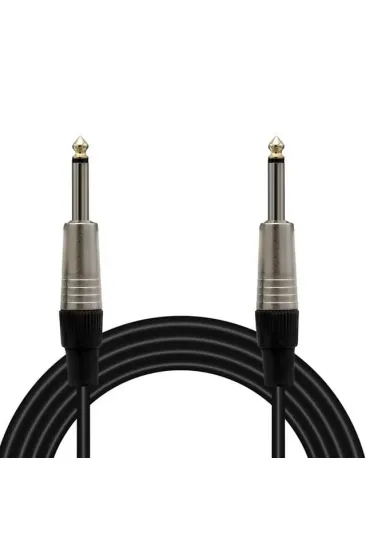 Magicvoice Ld393a 6.3 Mm Mono Erkek - 6.3 Mm Mono Erkek 1 Metre Kablo Magicvoice Ld393a 6.3 Mm Mono Erkek - 6.3 Mm Mono Erkek 1 Metre Kablo