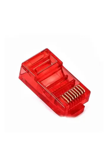 Powermaster Pm-22701 Rj45 Rj45 Cat6 8p/8c Kırmızı Soket (100'lü Paket) Powermaster Pm-22701 Rj45 Rj45 Cat6 8p/8c Kırmızı Soket (100'lü Paket)