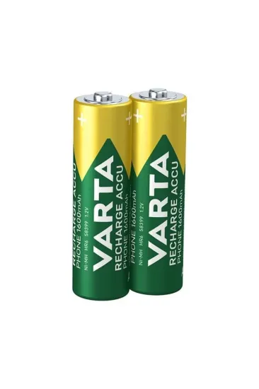 Varta T399 1.2v 1600 Mah Şarjlı Aa Kalem Pil (2'li Paket) Varta T399 1.2v 1600 Mah Şarjlı Aa Kalem Pil (2'li Paket)
