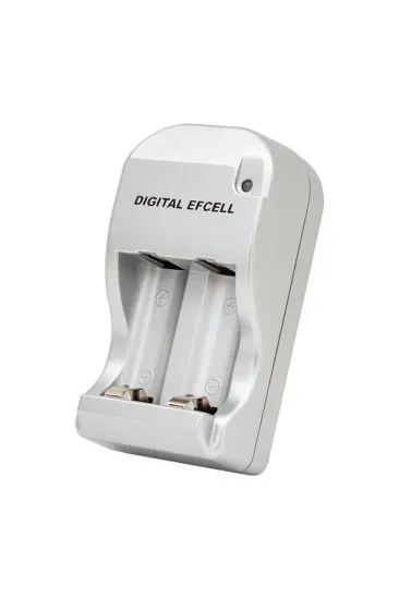 Digital Efcell 123a - 16340 - 17335 2’li Ev Ve Araç Pil Şarj Cihazı Digital Efcell 123a - 16340 - 17335 2’li Ev Ve Araç Pil Şarj Cihazı