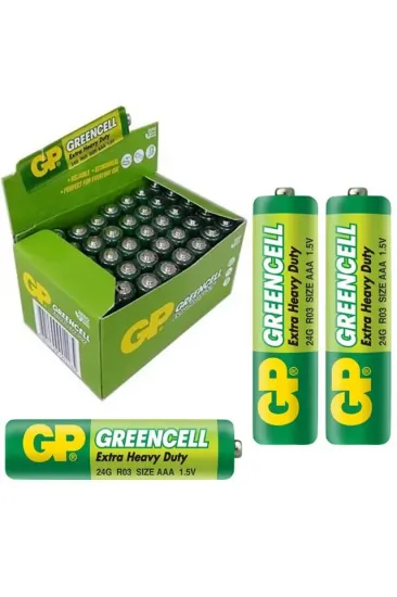 Gp 24g-2s2 Greencell Aaa 40'lı İnce Kalem Pil Gp 24g-2s2 Greencell Aaa 40'lı İnce Kalem Pil