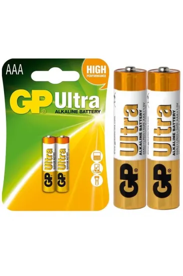 Gp 24au-2u2 Alkalin İnce Aaa Kalem Pil 2'li Gp 24au-2u2 Alkalin İnce Aaa Kalem Pil 2'li