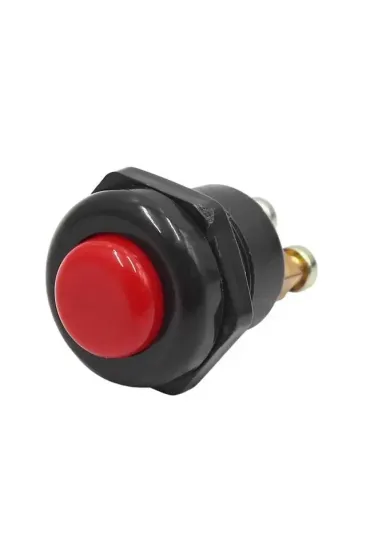 Powermaster Ic-180a-1 22mm Plastik 2p Marş Korna Butonu Kırmızı Powermaster Ic-180a-1 22mm Plastik 2p Marş Korna Butonu Kırmızı