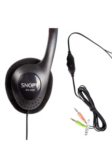 Snopy Sn-660 Multimedya Mikrofonlu Kulaklık Snopy Sn-660 Multimedya Mikrofonlu Kulaklık