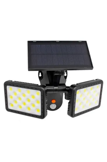 Powermaster Sensörlü 36 Cob Ledli Solar Aydınlatmalı Duvar Lambası W770b Powermaster Sensörlü 36 Cob Ledli Solar Aydınlatmalı Duvar Lambası W770b