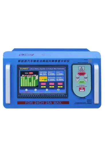 Sunkko D2524 Elektrikli Araç Lityum Batarya Akü Modülü Dengeleyici - Test Cihazı Analizörü Sunkko D2524 Elektrikli Araç Lityum Batarya Akü Modülü Dengeleyici - Test Cihazı Analizörü