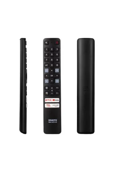 Tcl Rm-l1673 V2 Netflix - Prime Video - Tcl Chanel - Youtube Tuşlu Tcl Lcd Led Tv Kumanda