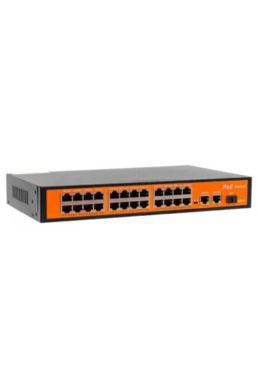 Powermaster Poe24fe+2ge+1sfp 300w 10/100 Mbps Ethernet Switch Powermaster Poe24fe+2ge+1sfp 300w 10/100 Mbps Ethernet Switch