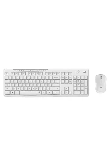 Logitech Mk295 Q Tr Beyaz Kablosuz Klavye Mouse Set