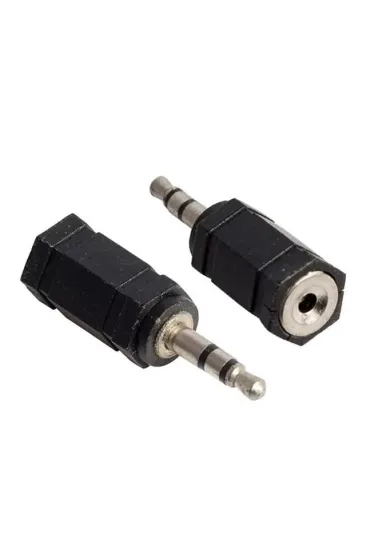 Powermaster Pm-11122 3.5 Mm Stereo Erkek - 2.5 Mm Stereo Dişi Jack Powermaster Pm-11122 3.5 Mm Stereo Erkek - 2.5 Mm Stereo Dişi Jack