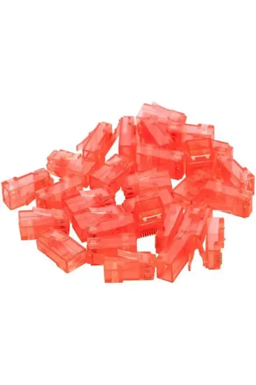 Powermaster Pm-22701 Rj45 Rj45 Cat6 8p/8c Kırmızı Soket (100'lü Paket) Powermaster Pm-22701 Rj45 Rj45 Cat6 8p/8c Kırmızı Soket (100'lü Paket)