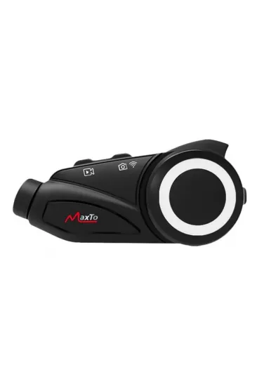 Powermaster Maxto M3 Kameralı Motosiklet Bluetooth Intercom Kulaklık Powermaster Maxto M3 Kameralı Motosiklet Bluetooth Intercom Kulaklık