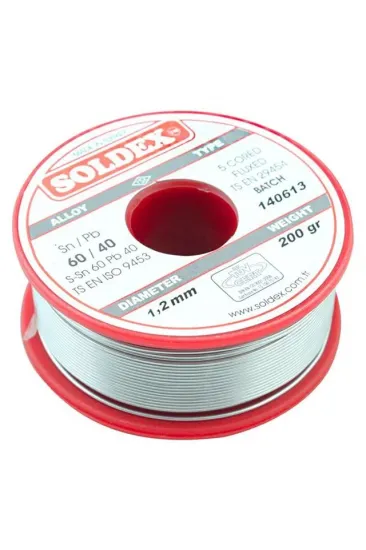 Soldex 200 Gr Lehim 1.2 Mm Soldex 200 Gr Lehim 1.2 Mm