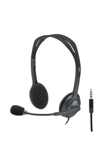 Logitech H111 Stereo Siyah Kulaklık Logitech H111 Stereo Siyah Kulaklık