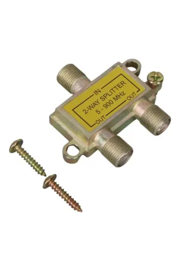 Mag S21-02 1/2 Yollu Kablo Tv Sinyal Ayırıcı Splitter - 5-1000 Mhz Frekans Bölücü Çoklayıcı Mag S21-02 1/2 Yollu Kablo Tv Sinyal Ayırıcı Splitter - 5-1000 Mhz Frekans Bölücü Çoklayıcı