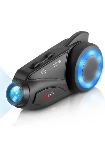 Powermaster Maxto M3 Kameralı Motosiklet Bluetooth Intercom Kulaklık Powermaster Maxto M3 Kameralı Motosiklet Bluetooth Intercom Kulaklık