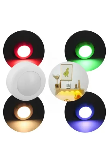 Powermaster Pm-26973 3m Yapışkanlı Pilli Rgb Led Lamba Powermaster Pm-26973 3m Yapışkanlı Pilli Rgb Led Lamba