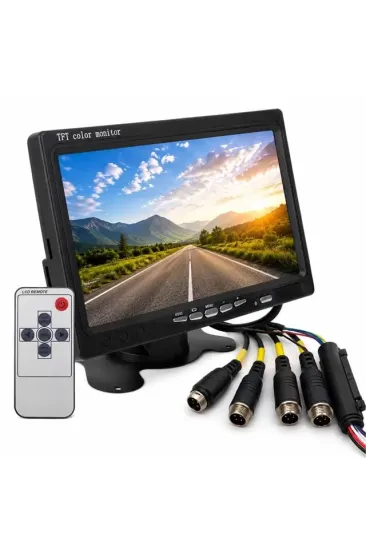Powermaster Pm-16804 7'' Quad Dijital 4'e Bölünebilen Monitör Ekran Powermaster Pm-16804 7'' Quad Dijital 4'e Bölünebilen Monitör Ekran