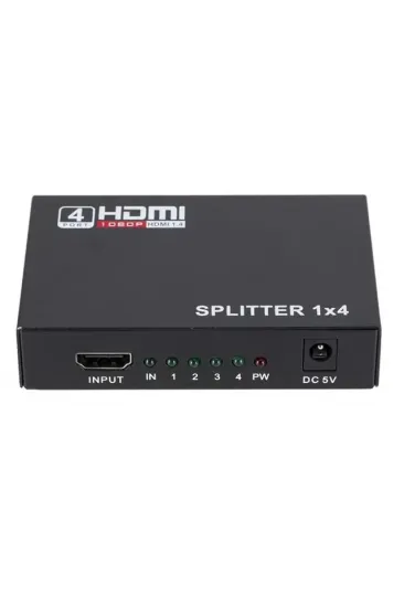 Powermaster Pm-12081 4 Port Hdmı Splitter Dağıtıcı 1.4v 1080p 4kx2k