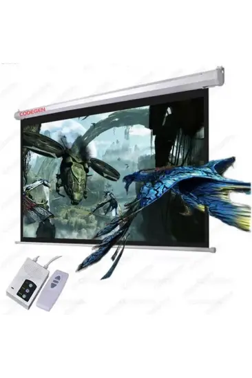 Codegen Ex30 Motorlu Kumandalı Projeksiyon Perdesi 300x250 Codegen Ex30 Motorlu Kumandalı Projeksiyon Perdesi 300x250
