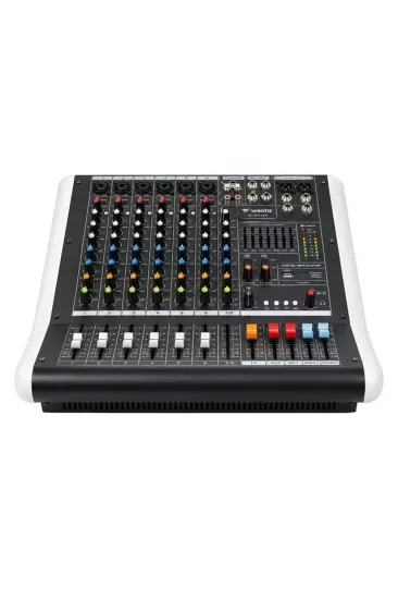Westa Wm-8pmx 2x400w 8 Kanal Power Mikser Usb, Bluetooth 32dsp Dijital Profesyonel Ses Mikseri Westa Wm-8pmx 2x400w 8 Kanal Power Mikser Usb, Bluetooth 32dsp Dijital Profesyonel Ses Mikseri