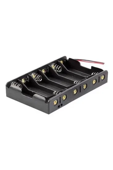Powermaster Yan Yana 6'lı Aa Pil Yuvası (ıc-234b) Powermaster Yan Yana 6'lı Aa Pil Yuvası (ıc-234b)