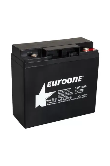 Euroone Eo1218 12 Volt 18 Amper Bakımsız Kuru Agm Akü Euroone Eo1218 12 Volt 18 Amper Bakımsız Kuru Agm Akü