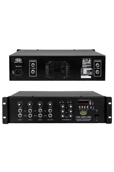 Westsound Tks-2200 2x200 Watt 4 Kanal Stereo Mixer Anfi - Amfi