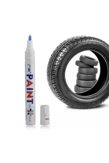 Sunup M101 Mavi Araç Motosiklet Lastik Boya Kalemi Sunup M101 Mavi Araç Motosiklet Lastik Boya Kalemi
