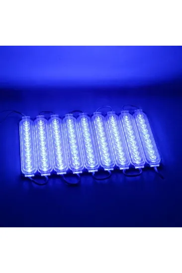 Powermaster 24 Volt 2.4 Watt Tek Renk Mavi 2835 Modül Led 14*32.5