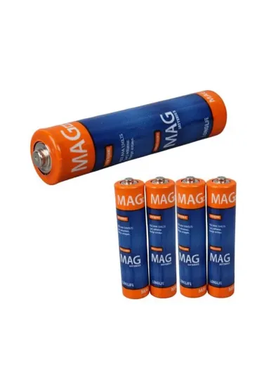 Mag Batteries Mg-26172 Karbon Çinko Aaa 60'lı Paket İnce Kalem Kumanda Pili (aaa,r03 Um-3) Mag Batteries Mg-26172 Karbon Çinko Aaa 60'lı Paket İnce Kalem Kumanda Pili (aaa,r03 Um-3)