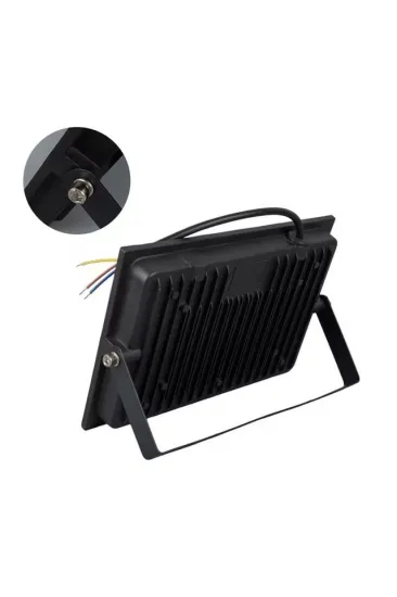 Powermaster Pm-22572 100 Watt - 220 Volt 6500k Ip66 150* Işık Açısı Siyah Slim Kasa Beyaz Led Projektör Powermaster Pm-22572 100 Watt - 220 Volt 6500k Ip66 150* Işık Açısı Siyah Slim Kasa Beyaz Led Projektör