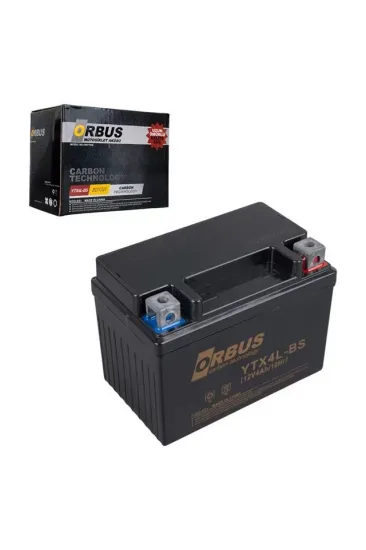 Orbus Ytx4l-bs 12v 4a Motosiklet Aküsü (114 X 66 X 88 Mm) (1.6kg) Orbus Ytx4l-bs 12v 4a Motosiklet Aküsü (114 X 66 X 88 Mm) (1.6kg)